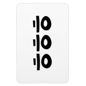 HEHEHE ㅎㅎㅎ韓国語 マグネット (縦)