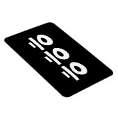 HEHEHE ㅎㅎㅎ韓国語 マグネット (右側)