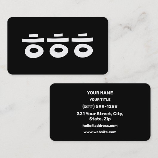 HEHEHE ㅎㅎㅎ Korean Slang 名刺 (正面/裏面)