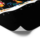 Hei Hei Chicken Christmas – ユニ ポスター (角)