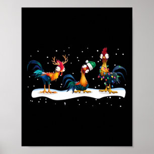 Hei Hei Chicken Christmas – ユニ ポスター