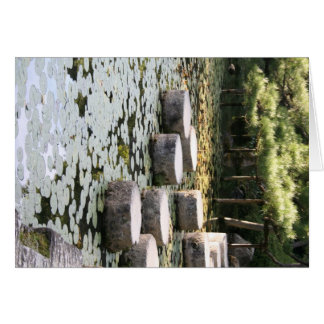 Heianは池そして歩行京都の庭いじりをします