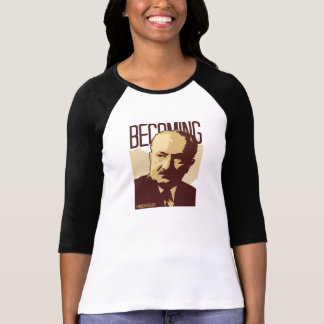Heidegger: なること tシャツ