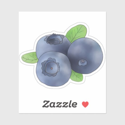 Heidelbeeren シール (シート)