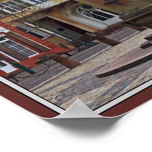 Heidelberg - Statue and Castle ポスター (角)