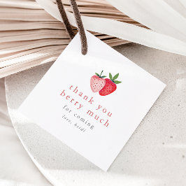 HEIDIピンクストロベリーガール感謝のベリー多く フェイバータグ