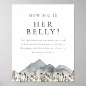 HEIDIワイルドフラワーマウンテンどのように彼女の腹は大きい ポスター (正面)