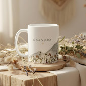 HEIDI水彩野花山おばあちゃん コーヒーマグカップ