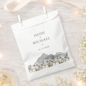 HEIDI消音トーンボホワイルドフラワー結婚ズ フェイバーバッグ (クリップ留めされた状態)