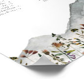 HEIDI Boho山野花座図 ポスター (角)