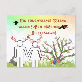 Heidnische Postkarte Ostara ポストカード