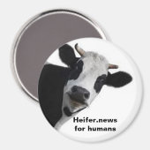Heifer.news for humans マグネット (正面/裏面)