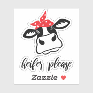 Heifer please laptopステッカー シール