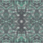 Heights Abstract Dark Green Black Watercolor Art シール (正面)