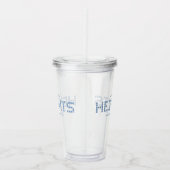 Heights Tile, Blue Tile, Houston Heights アクリルタンブラー (右)