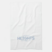 Heights Tile, Blue Tile, Houston Heights キッチンタオル (縦)