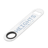 Heights Tile, Blue Tile, Houston Heights スピード栓抜き (正面アングル)