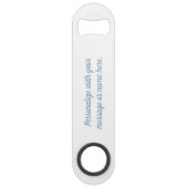 Heights Tile, Blue Tile, Houston Heights スピード栓抜き (裏面)