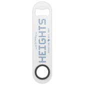 Heights Tile, Blue Tile, Houston Heights スピード栓抜き (正面)