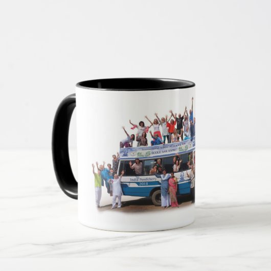 Heiler ohne Grenzen - Pondicherry 2018 マグカップ (正面左)