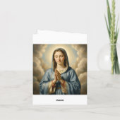 Heilige Mutter Gottes – Göttliche Liebe & Schutz シーズンカード (裏面)