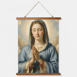 Heilige Mutter Gottes – Göttliche Liebe & Schutz 吊り下げ型タペストリー