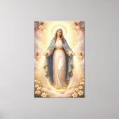 Heilige Mutter Gottes Göttliche Liebe & Schutz´11 キャンバスプリント (正面)