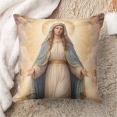 Heilige Mutter Gottes Göttliche Liebe & Schutz´11 クッション (ブランケット)