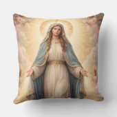 Heilige Mutter Gottes Göttliche Liebe & Schutz´11 クッション (裏面)