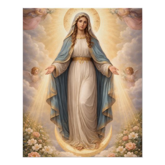 Heilige Mutter Gottes Göttliche Liebe & Schutz´11 ポスター (正面)