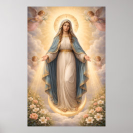 Heilige Mutter Gottes Göttliche Liebe & Schutz´11 ポスター