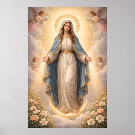 Heilige Mutter Gottes Göttliche Liebe & Schutz´11 ポスター (正面)