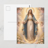 Heilige Mutter Gottes Göttliche Liebe & Schutz´11 ポストカード (正面/裏面)