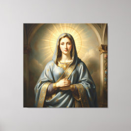 Heilige Mutter Gottes – Göttliche Liebe & Schutz´1 キャンバスプリント