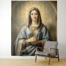 Heilige Mutter Gottes – Göttliche Liebe & Schutz´1 タペストリー