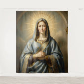 Heilige Mutter Gottes – Göttliche Liebe & Schutz´1 タペストリー (正面)