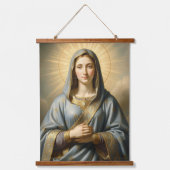 Heilige Mutter Gottes – Göttliche Liebe & Schutz´1 吊り下げ型タペストリー (正面)