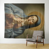 Heilige Mutter Gottes – Göttliche Liebe & Schutz´2 タペストリー (インサイチュ(横))