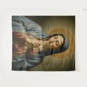 Heilige Mutter Gottes – Göttliche Liebe & Schutz´2 タペストリー (正面(横))