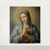 Heilige Mutter Gottes – Göttliche Liebe & Schutz´2 タペストリー (正面)