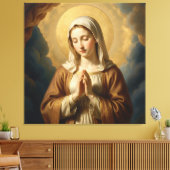 Heilige Mutter Gottes – Göttliche Liebe & Schutz´3 キャンバスプリント (インサイチュ (リビング))