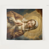 Heilige Mutter Gottes – Göttliche Liebe & Schutz´3 タペストリー (正面(横))