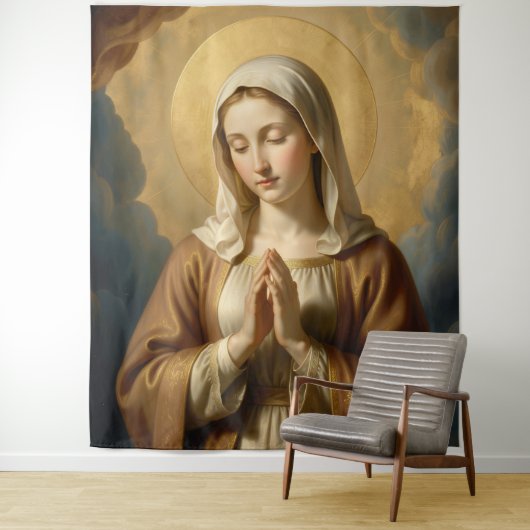 Heilige Mutter Gottes – Göttliche Liebe & Schutz´3 タペストリー (インサイチュ)