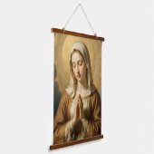 Heilige Mutter Gottes – Göttliche Liebe & Schutz´3 吊り下げ型タペストリー (傾斜あり)