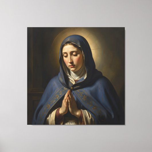 Heilige Mutter Gottes – Göttliche Liebe & Schutz´4 キャンバスプリント (正面)