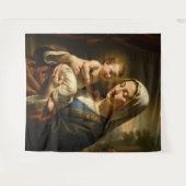 Heilige Mutter Gottes – Göttliche Liebe & Schutz´5 タペストリー (正面(横))