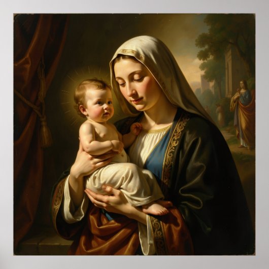 Heilige Mutter Gottes – Göttliche Liebe & Schutz´5 ポスター (正面)