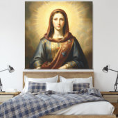 Heilige Mutter Gottes – Göttliche Liebe & Schutz´6 キャンバスプリント (インサイチュ (寝室))