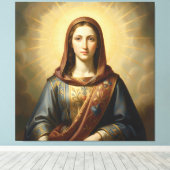 Heilige Mutter Gottes – Göttliche Liebe & Schutz´6 キャンバスプリント (インサイチュ (ウッドフロア))