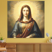 Heilige Mutter Gottes – Göttliche Liebe & Schutz´6 キャンバスプリント (インサイチュ (リビング))